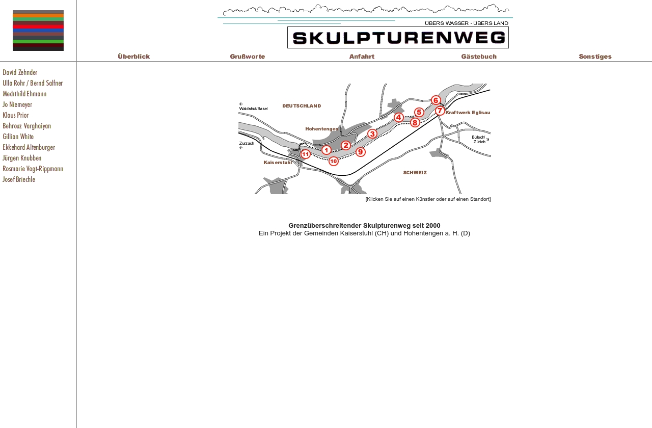 Grenzüberschreitender Skulpturenweg