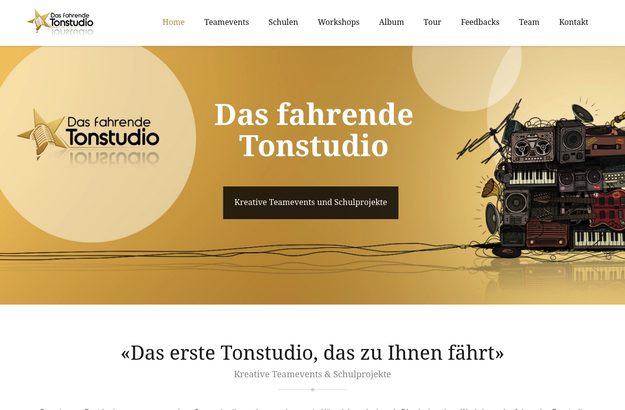 Das fahrende Tonstudio