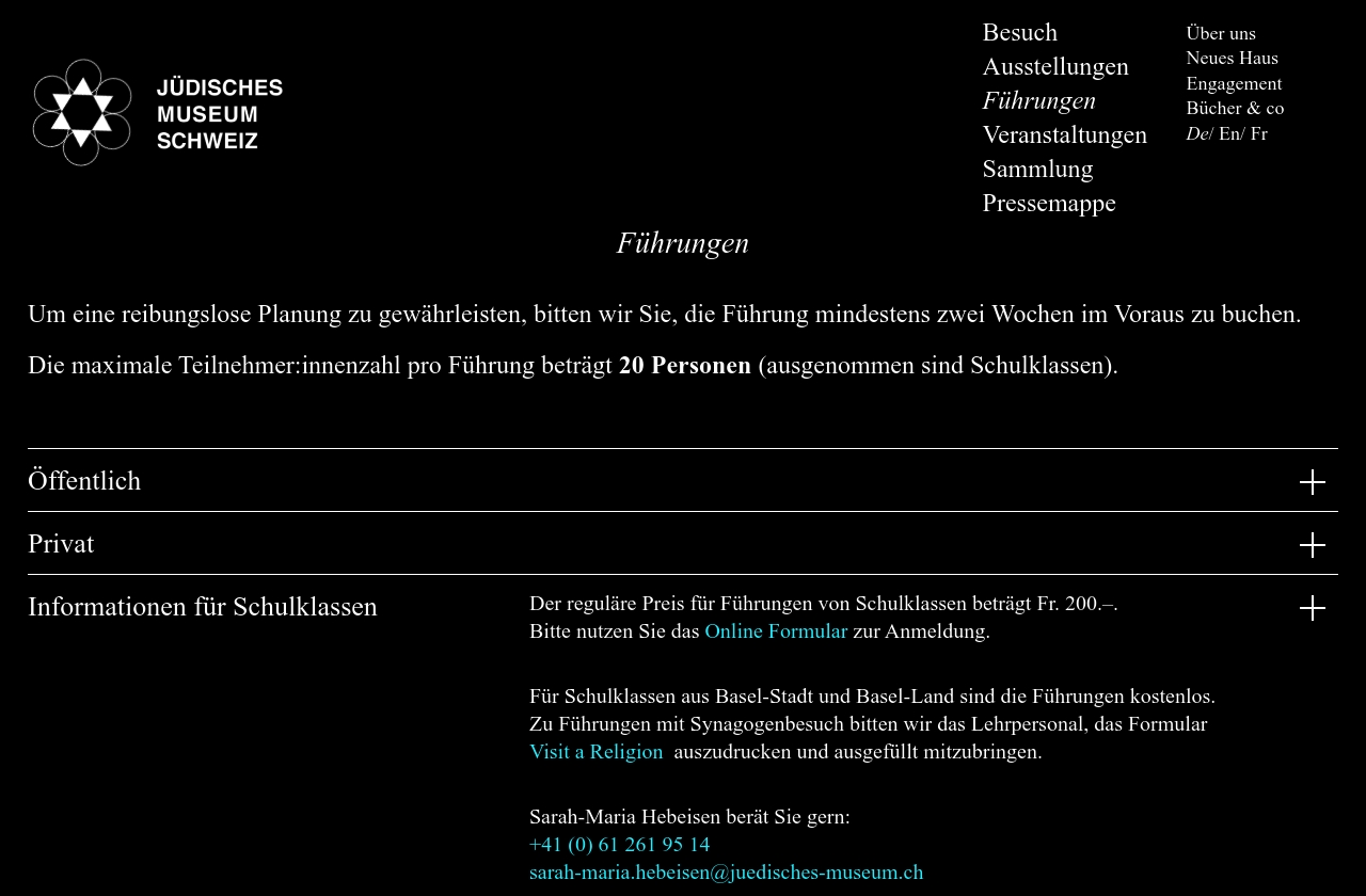 Jüdisches Museum der Schweiz