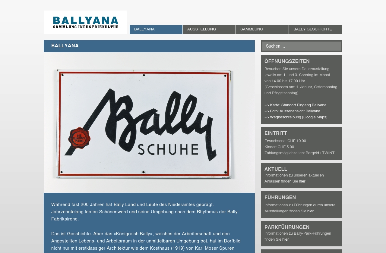 BALLYANA – Sammlung Industriekultur