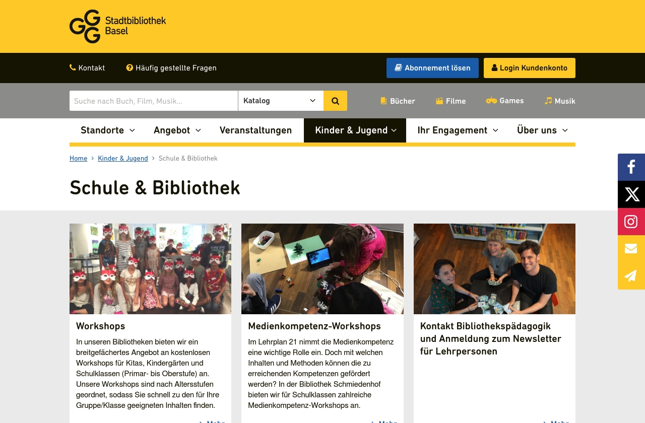 GGG Stadtbibliothek Basel