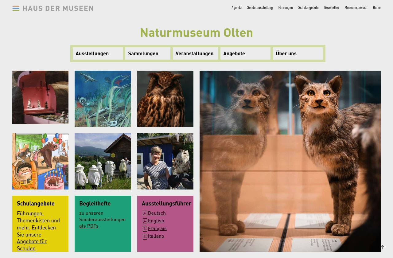 Naturmuseum Olten – Haus der Museen