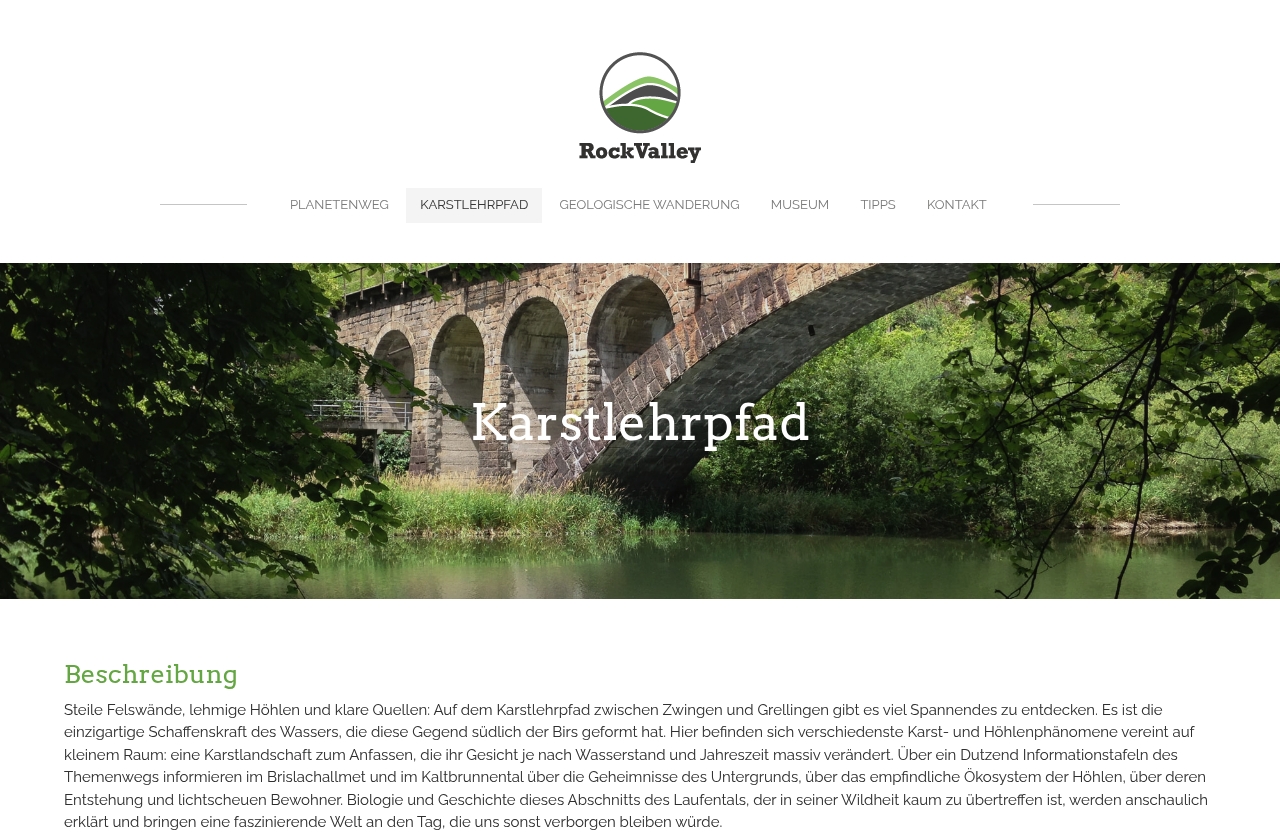 Karstlehrpfad Laufental