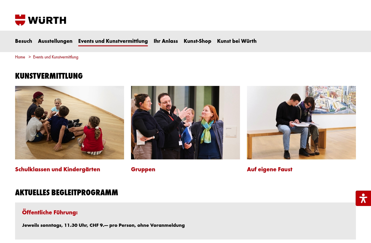 Forum Würth Kunst & Kultur