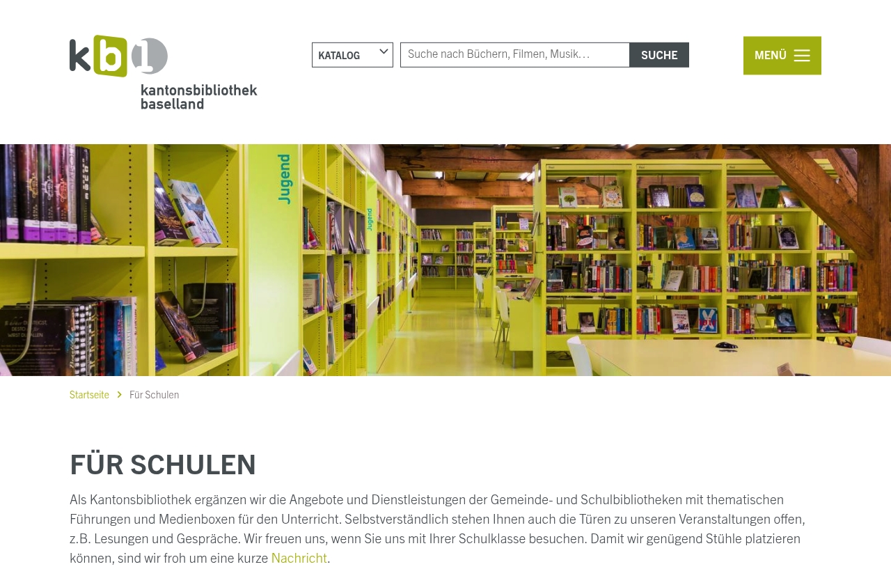 Bibliotheksfahrplan Baselland (Gelterkinden)
