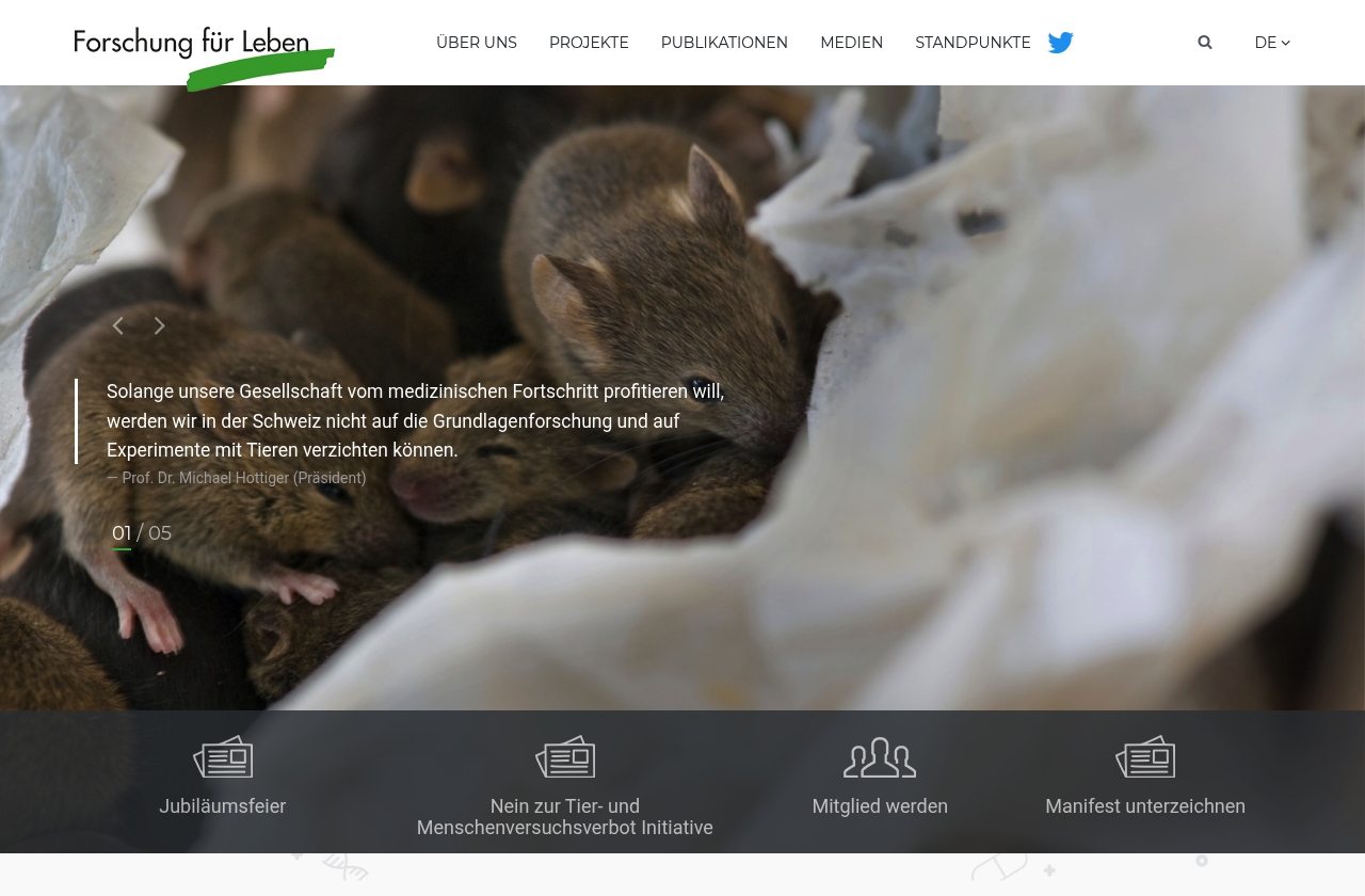 Forschung für Leben